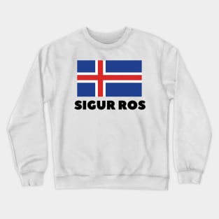 Sigur Ros dark flag Crewneck Sweatshirt